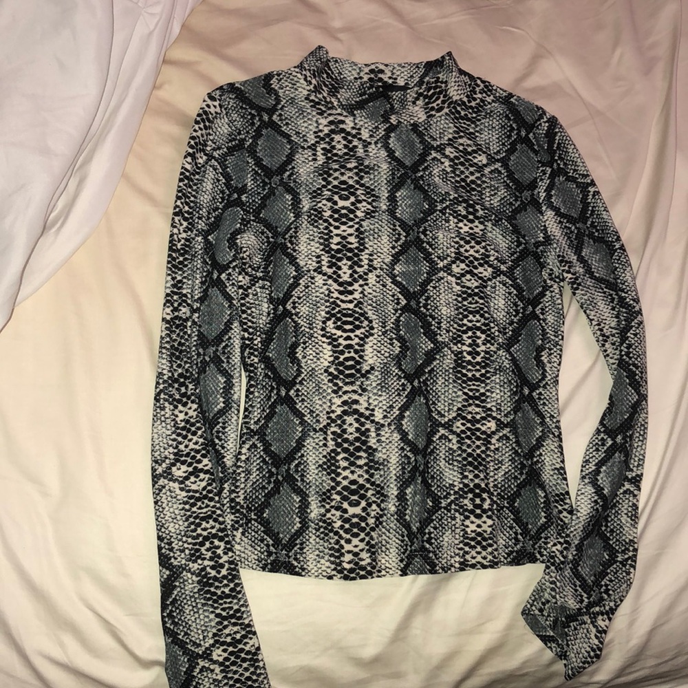 Snakeskin top from SHEIN